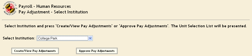 pay adjustent screenshot