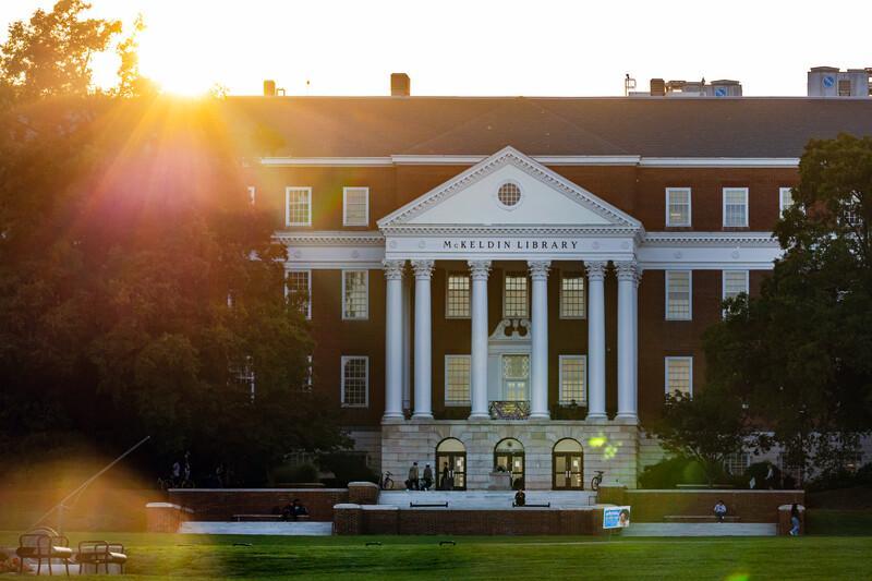 McKeldin at sunset