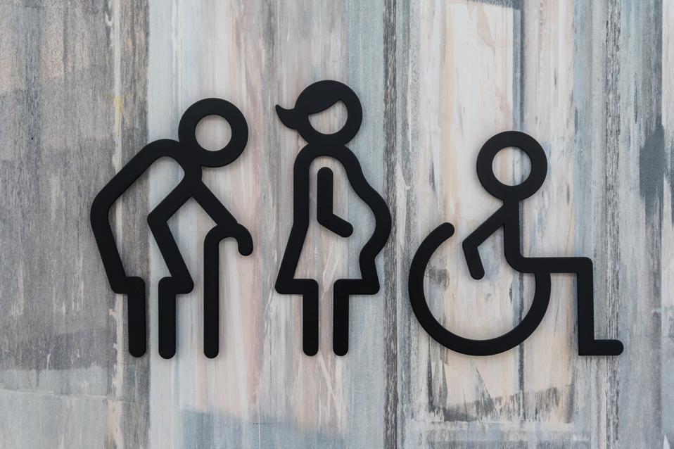 iconography that helps to describe leave management including ADA and FMLA